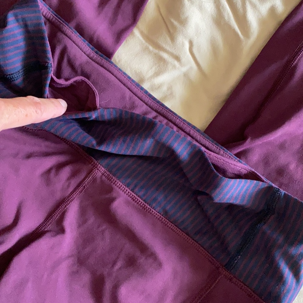 Lululemon Run Tights Pockets Rouchung - Picture 6 of 8